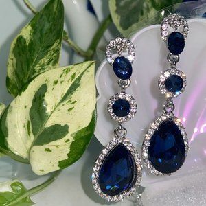 Gem stones earrings